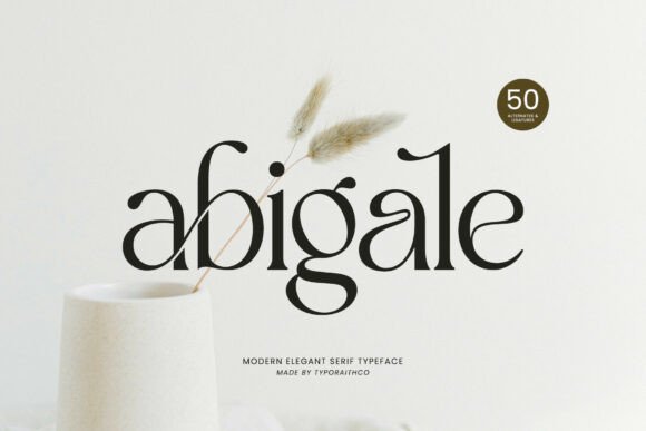 Abigale: Weaving Timeless Elegance into Your Brand