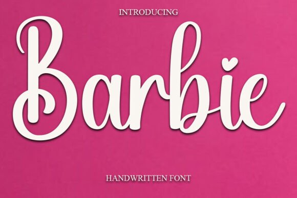 Barbie: The Handwritten Font for Authentic Design