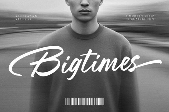 Bigtimes: The Script Font with Real Brush Energy