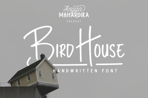 Bird House: The Handwritten Font That Feels Like a Personal Touch
