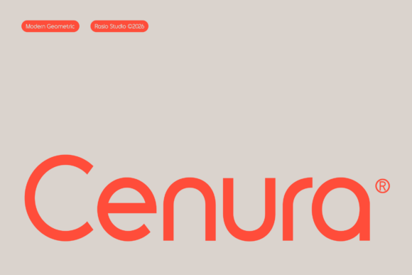 Cenura: The Modern Sans-Serif for Branding