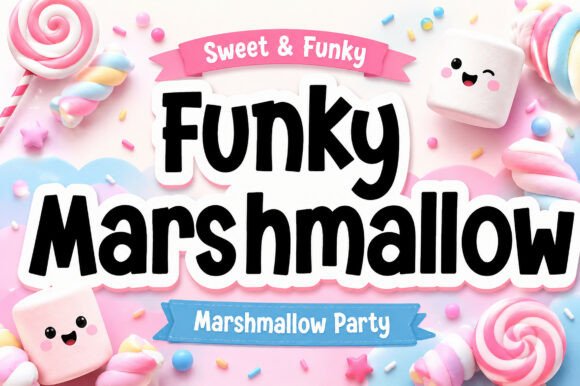 Funky Marshmallow: A Font That Feels Like a Hug