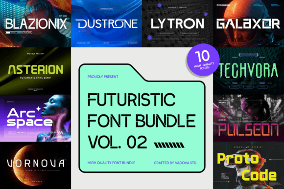 Futuristic Bundle Vol.02: Type for Tomorrow's Brands