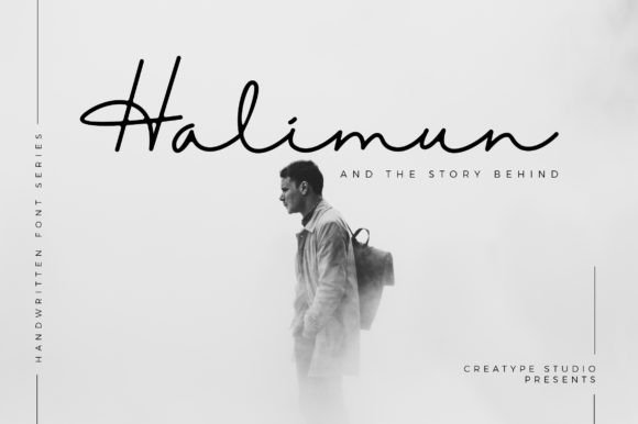 Halimun: A Modern Script Font for Elegant Branding