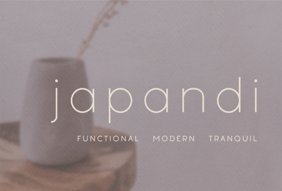 Japandi Font: The Minimalist Sans Serif for Modern Design