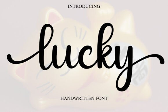 Lucky: A Sweet Handwritten Font for Joyful Designs