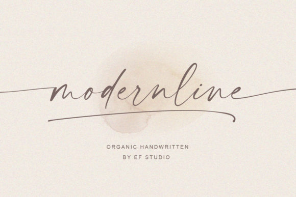 Modernline: The Handwritten Font That Defines Simple Elegance