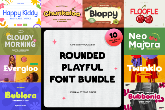 Rounded Playful: Your Go-To for Joyful, Approachable Design