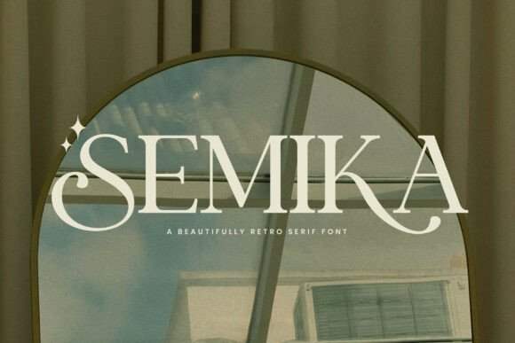 Semika: The Retro Serif Font That Feels Like a Warm Hug