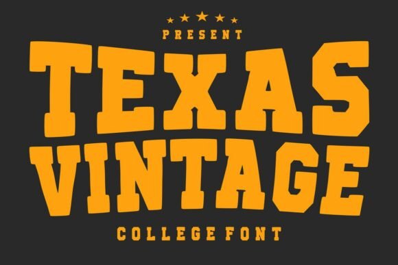 Texas Vintage: A Typeface Built for Bold Branding