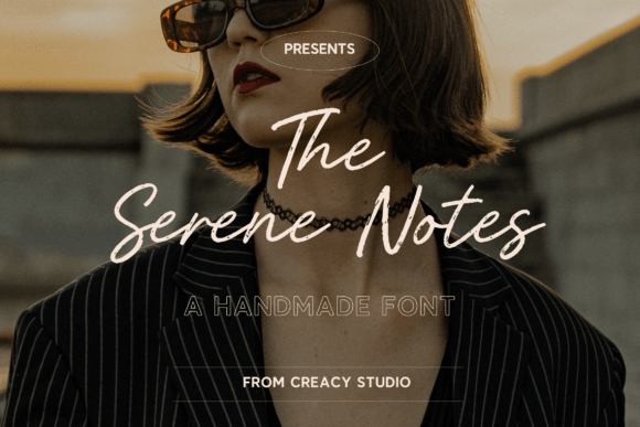The Serene Notes: Finding Calm in Modern Typography