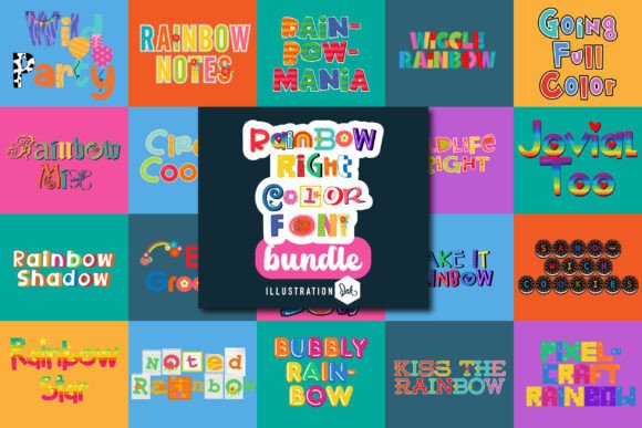 Unleash the Spectrum: Mastering the Rainbow Right Color Bundle