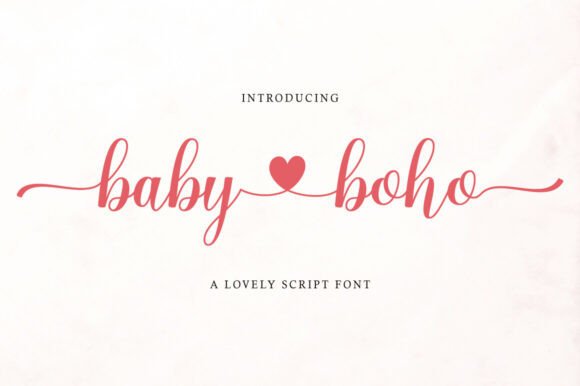 Unveiling Baby Boho: A Script Font for Artful Creations