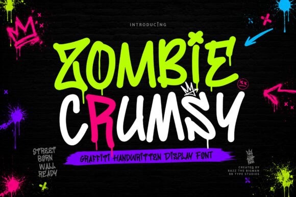 Zombie Crumsy: Authentic Grit for Streetwear Design